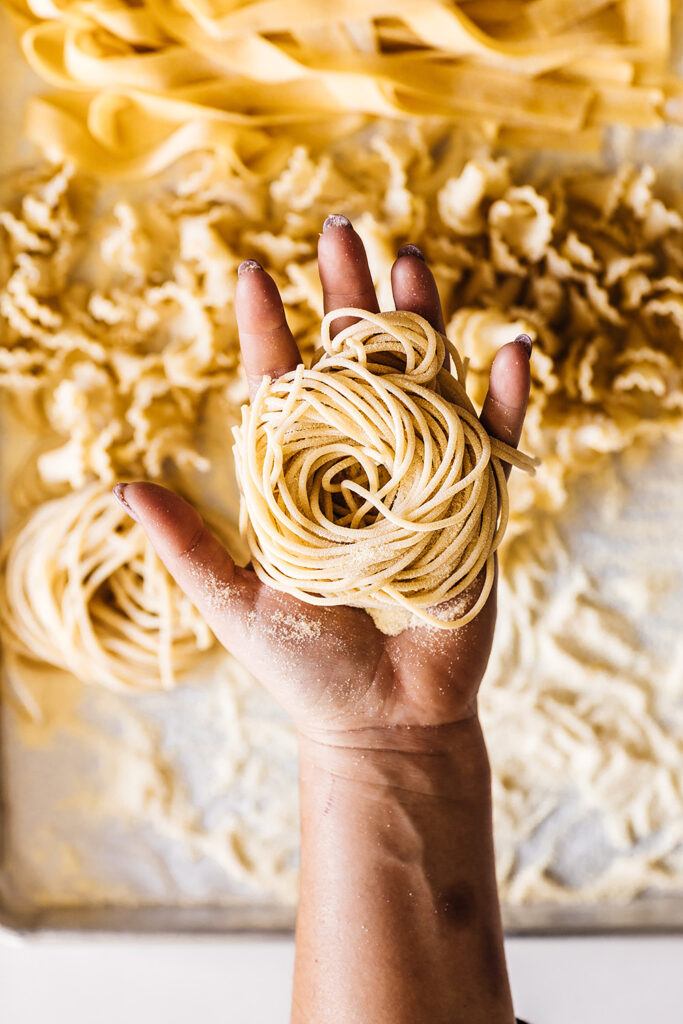 Handmade Pasta. Photo by Emma K. Morris.