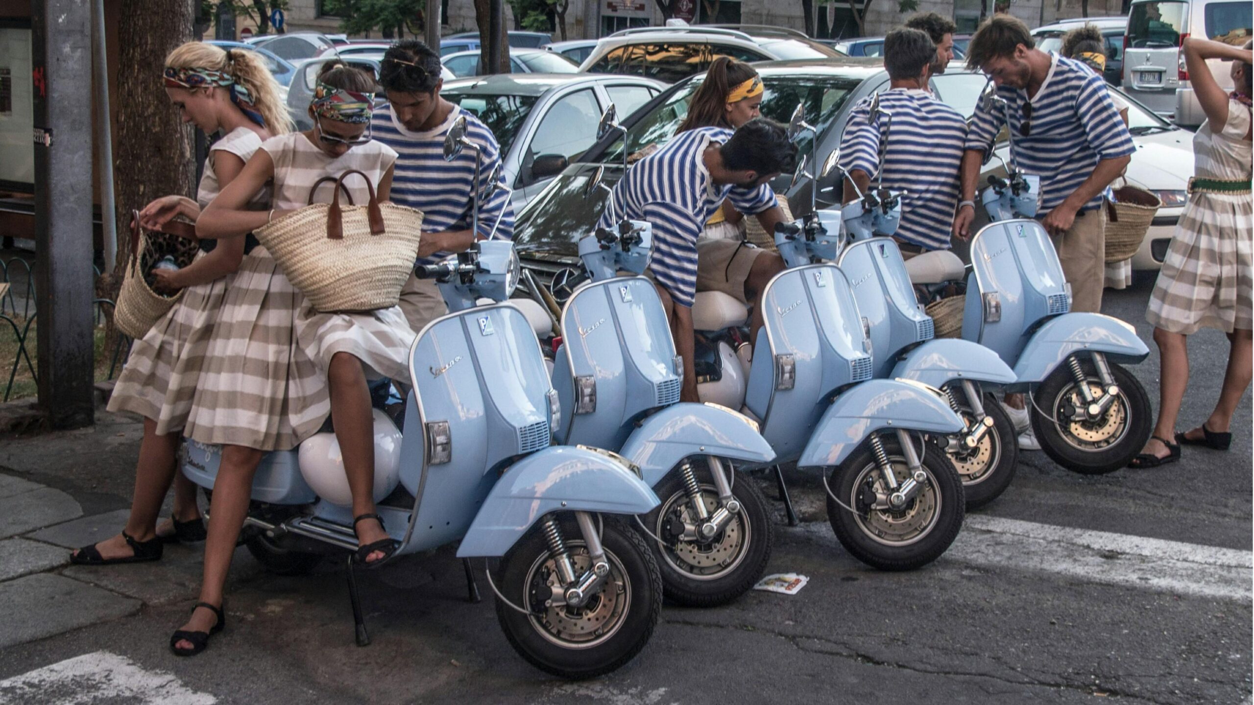 Italian Vespa Culture