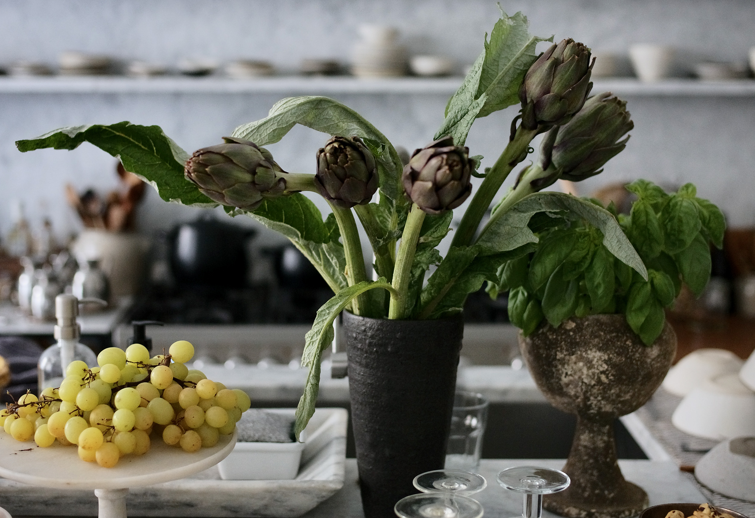 At home in Southern Italy with Julie Marr.